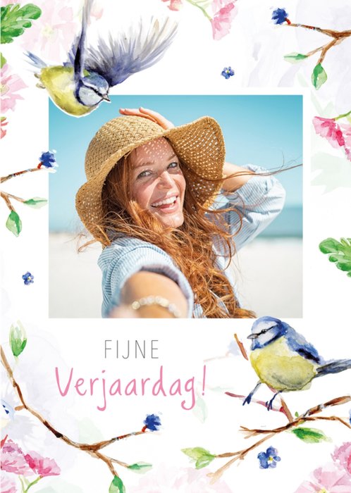 Michelle Dujardin | Verjaardagskaart | Pimpelmees | Met foto