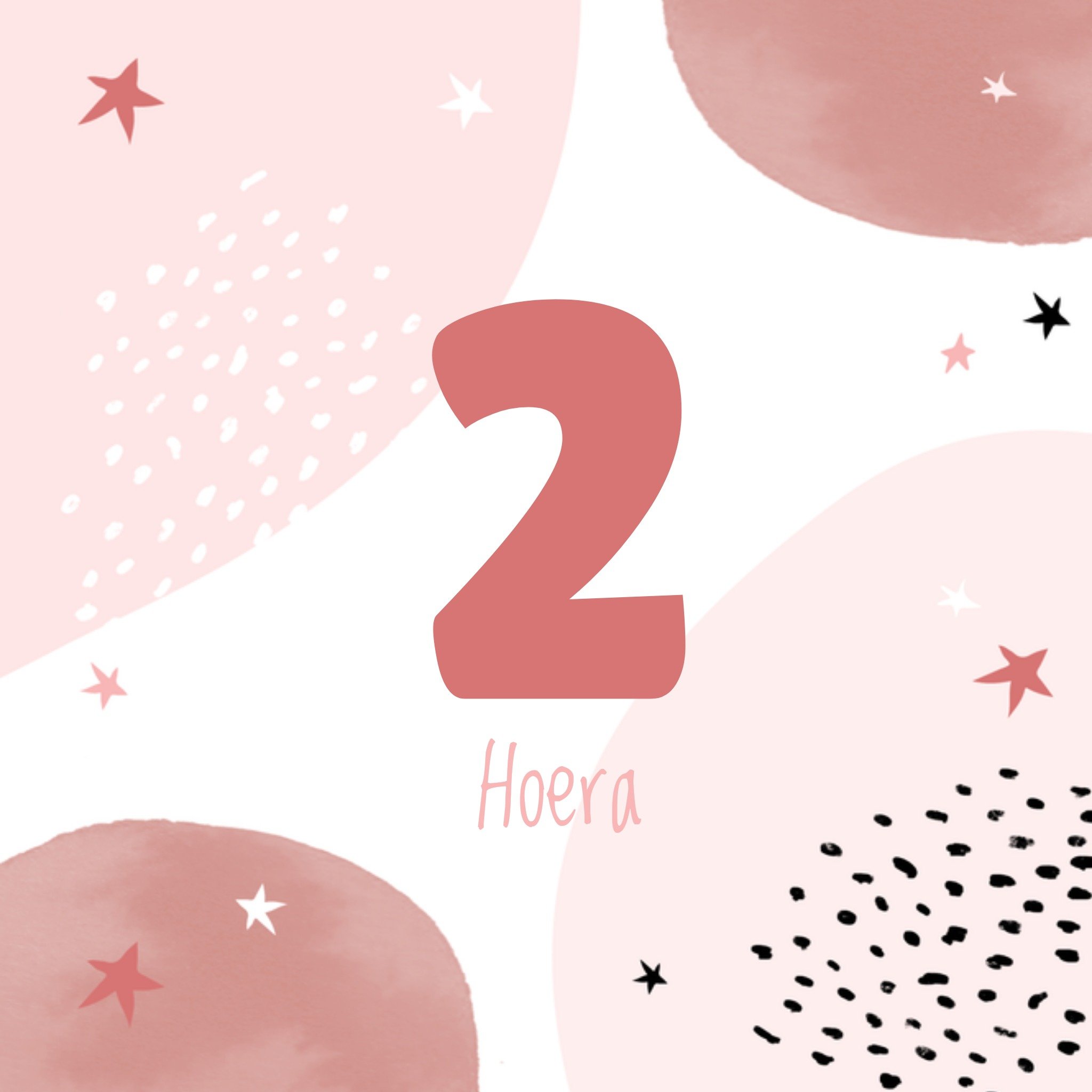 Greetz Verjaardagskaart Meisje 2 Vierkant