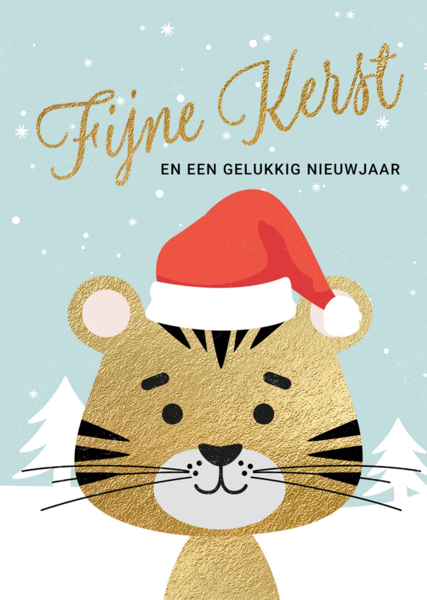 Luckz Kerst Tijger Standard Card