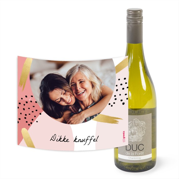 Duc de la Foret | Chardonnay | Love met eigen foto | 750 ml