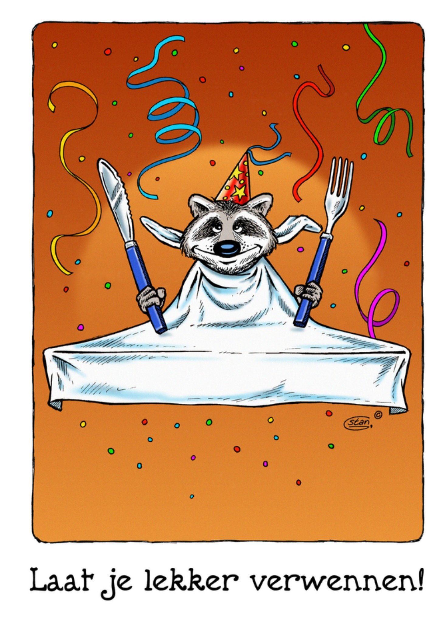 Bengels Verjaardagskaart Lekker Kaart Stan Groenland