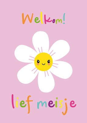 Tsjip | Geboortekaart | madeliefje