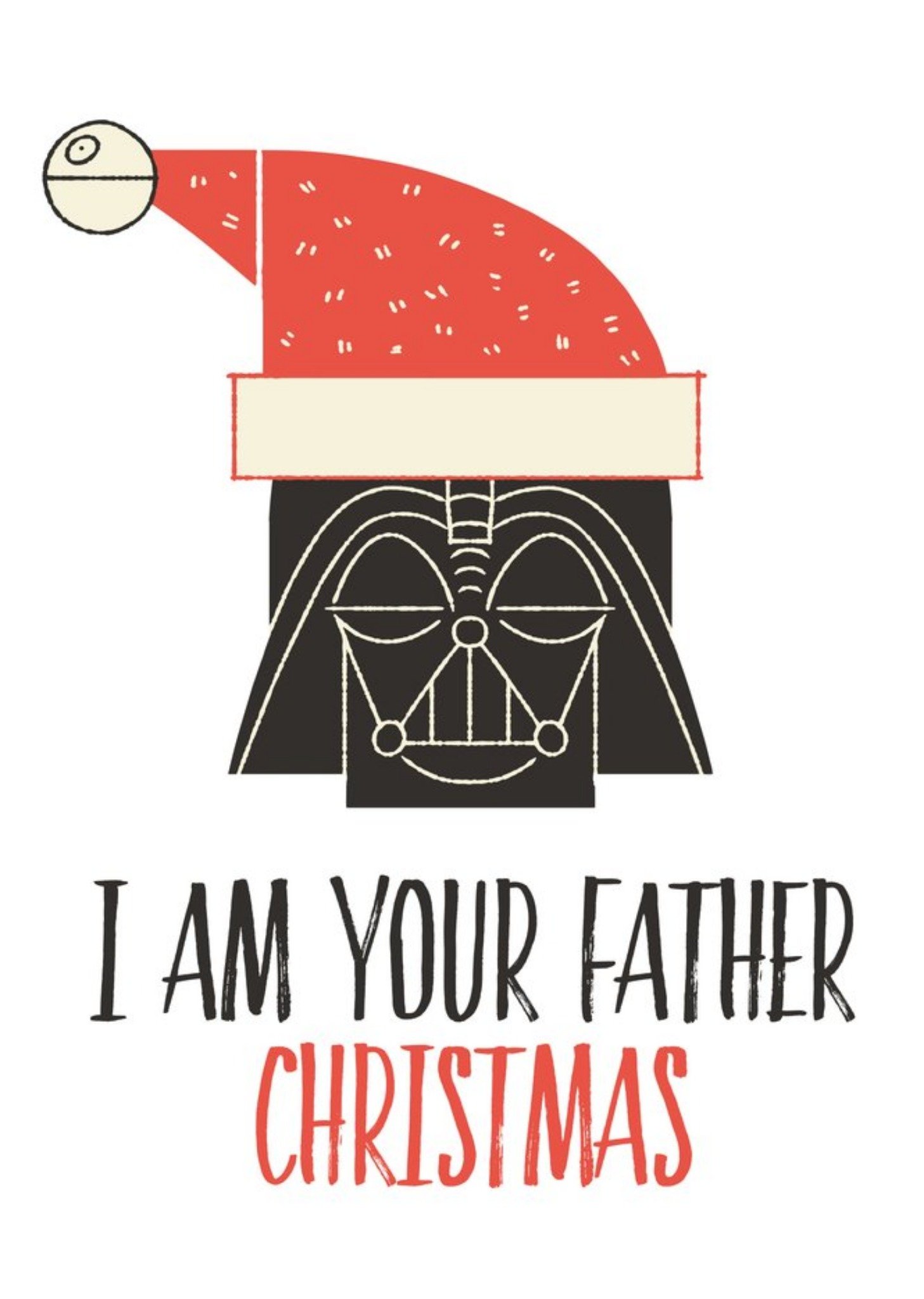 Kerstkaart I am your Father Christmas Star Wars