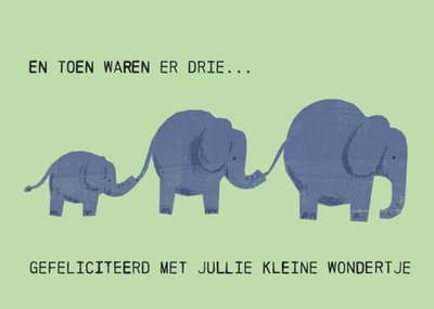 Greetz | Geboortekaart | olifant