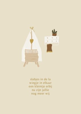 Dagelijksebroodkruimels | Geboortekaart | Kinderbed