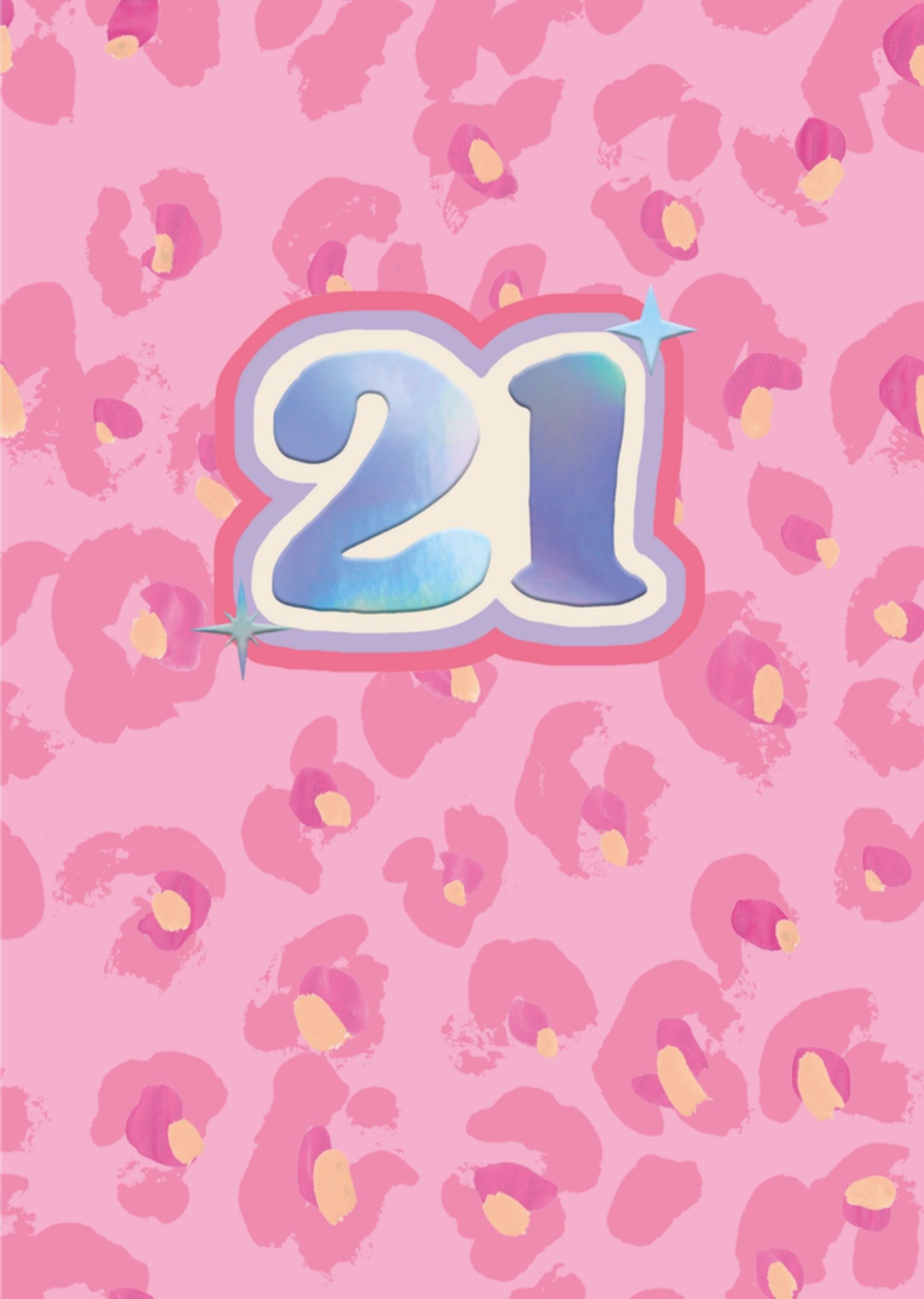 Verjaardagskaart 21 jaar Kaart Hotchpotch