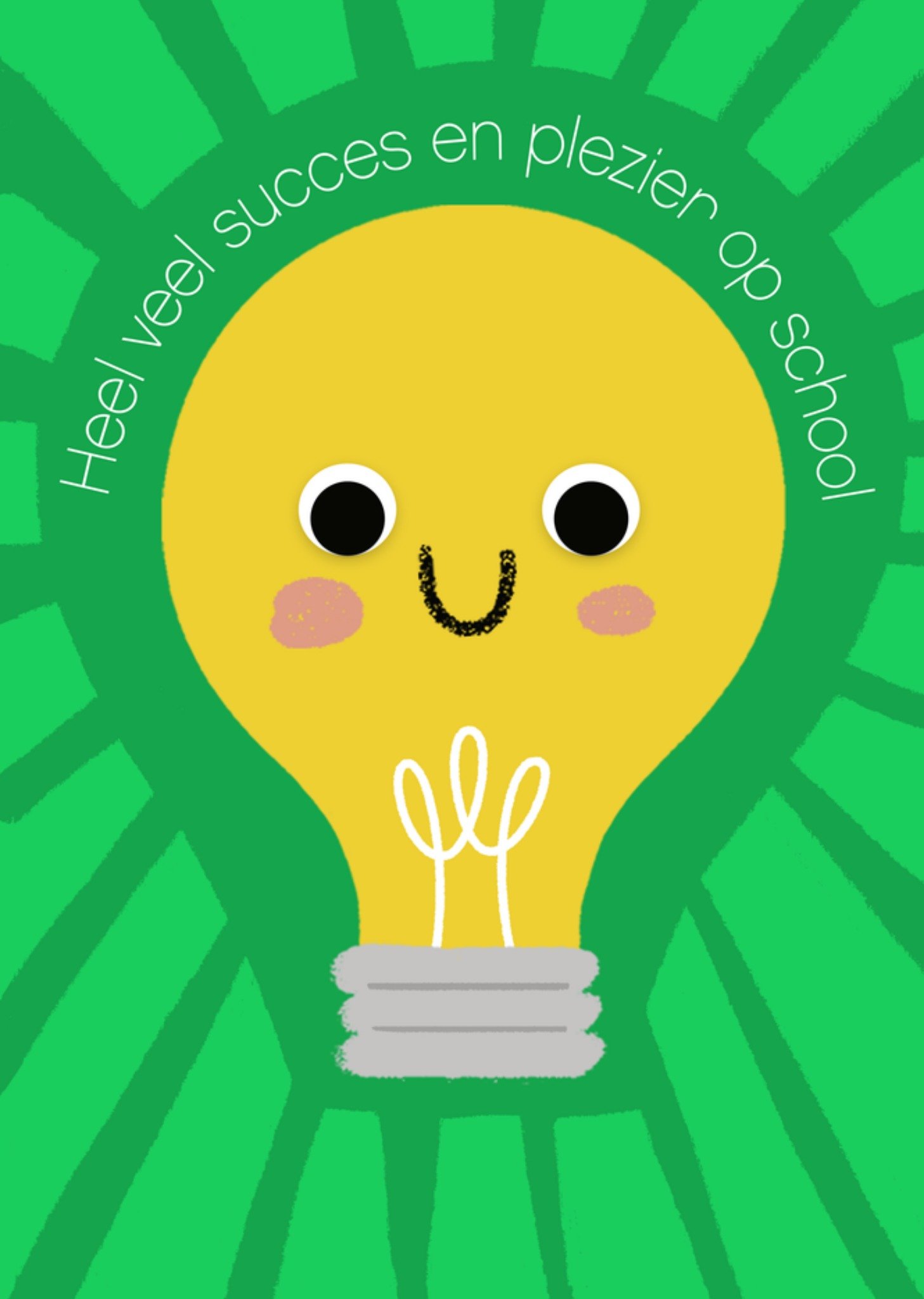 Succeskaart School Groen Kaart UK Greetings