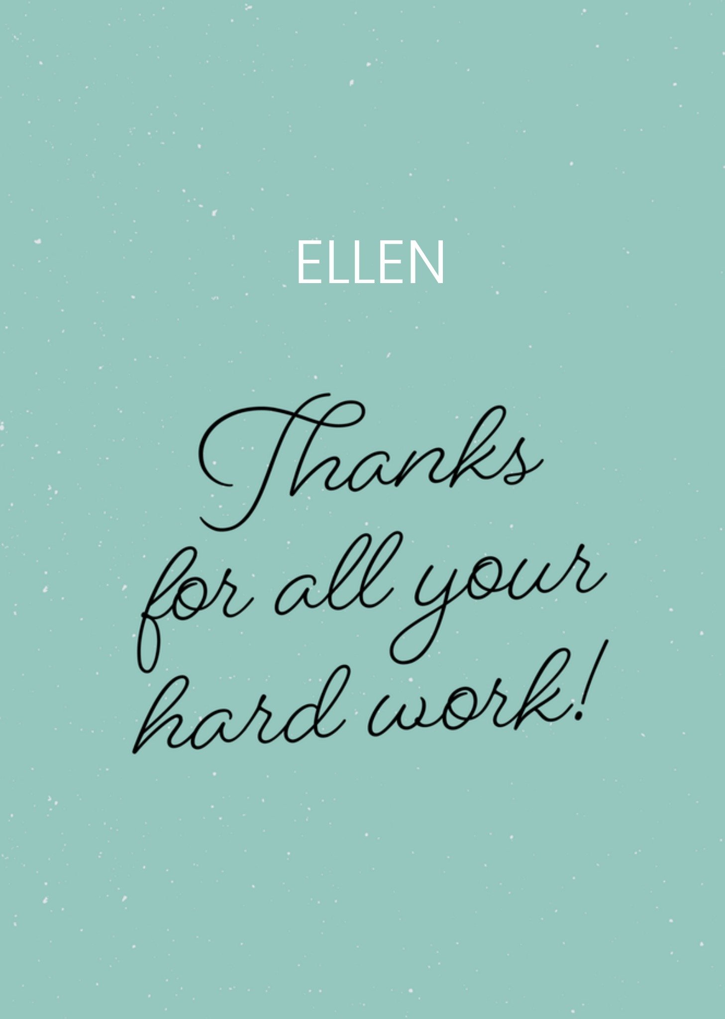 Secretaressedag met naam Kaart Greetz