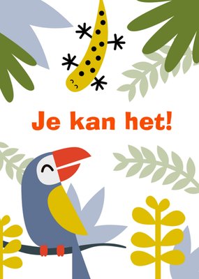 Greetz | Succeskaart | jungle | je kan het!