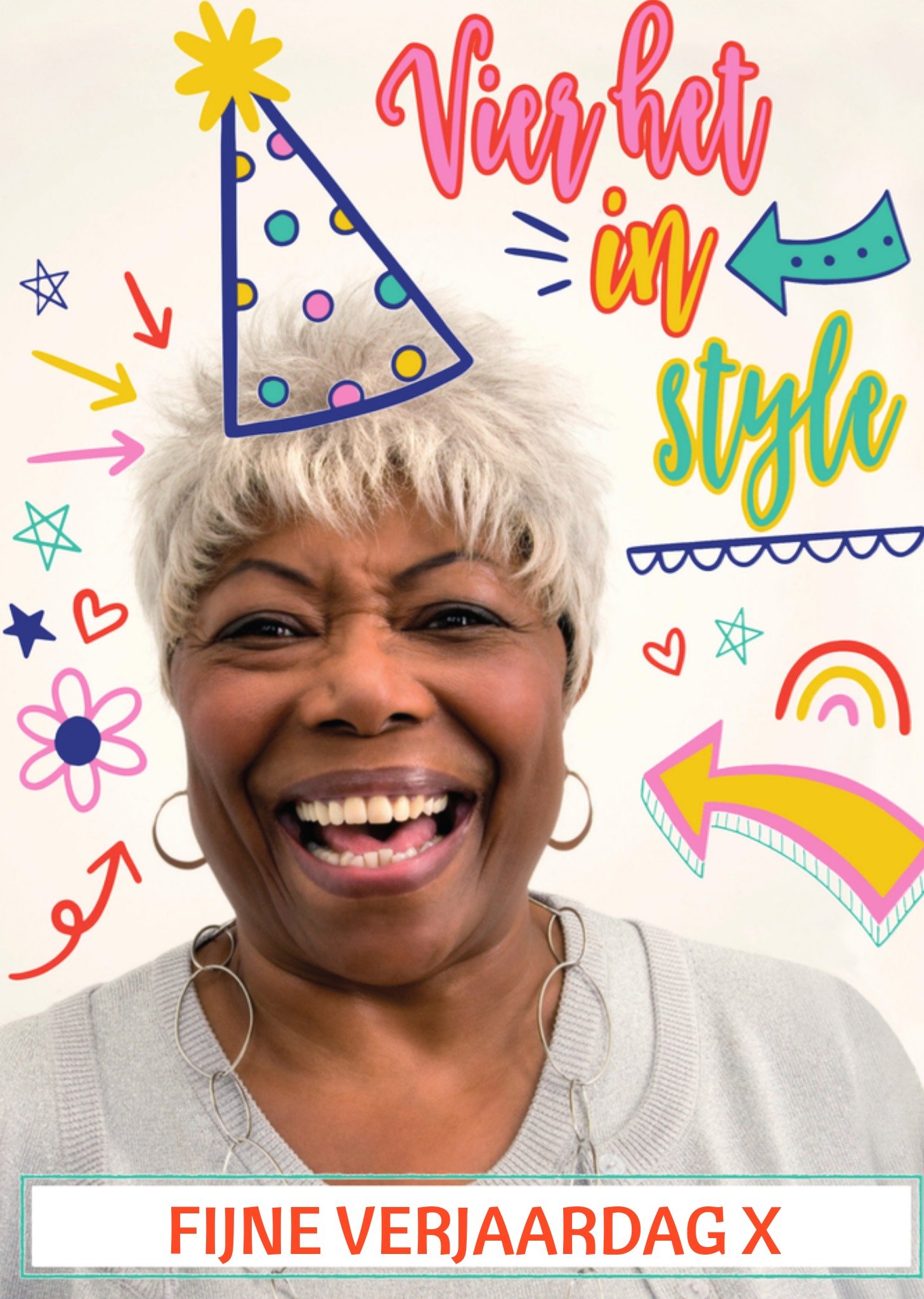 Verjaardag Vrolijk Vrouw Greetz