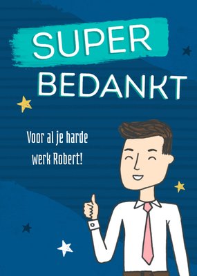 Studio Sundae | Bedankkaart | met naam