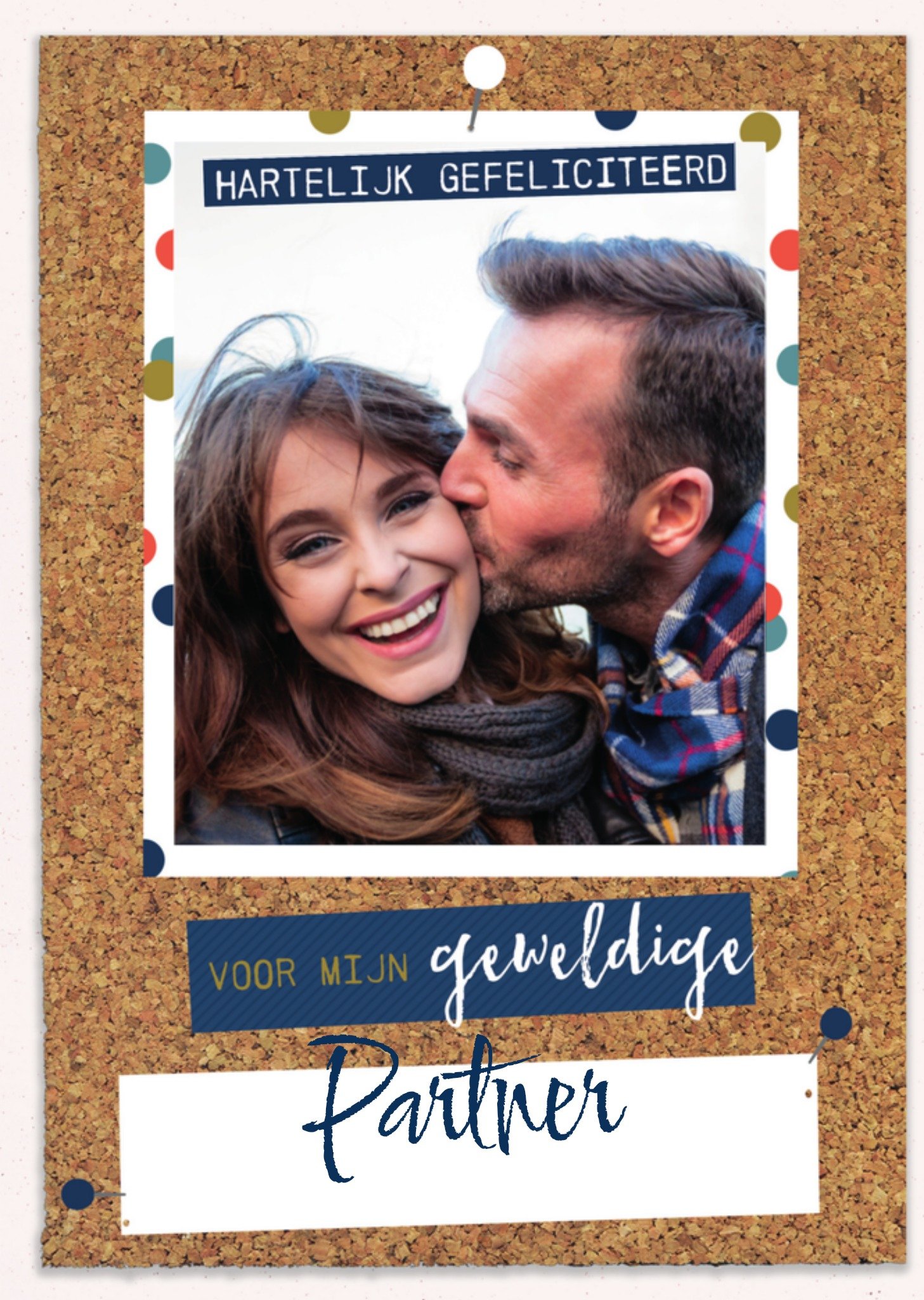 Verjaardagskaart fotokaart partner Greetz