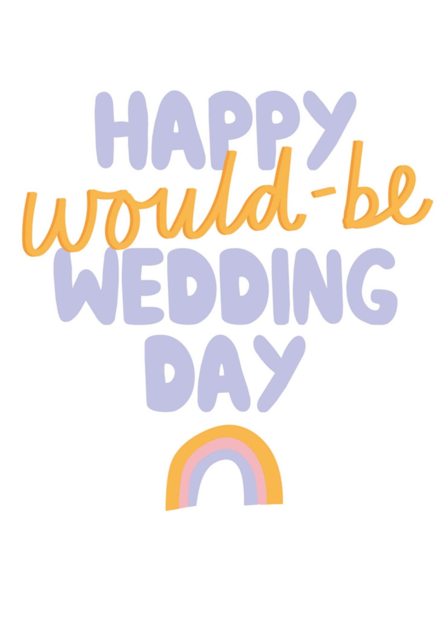 Huwelijkskaart would be wedding Greetz