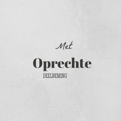 Greetz | Condoleancekaart | Oprechte deelneming