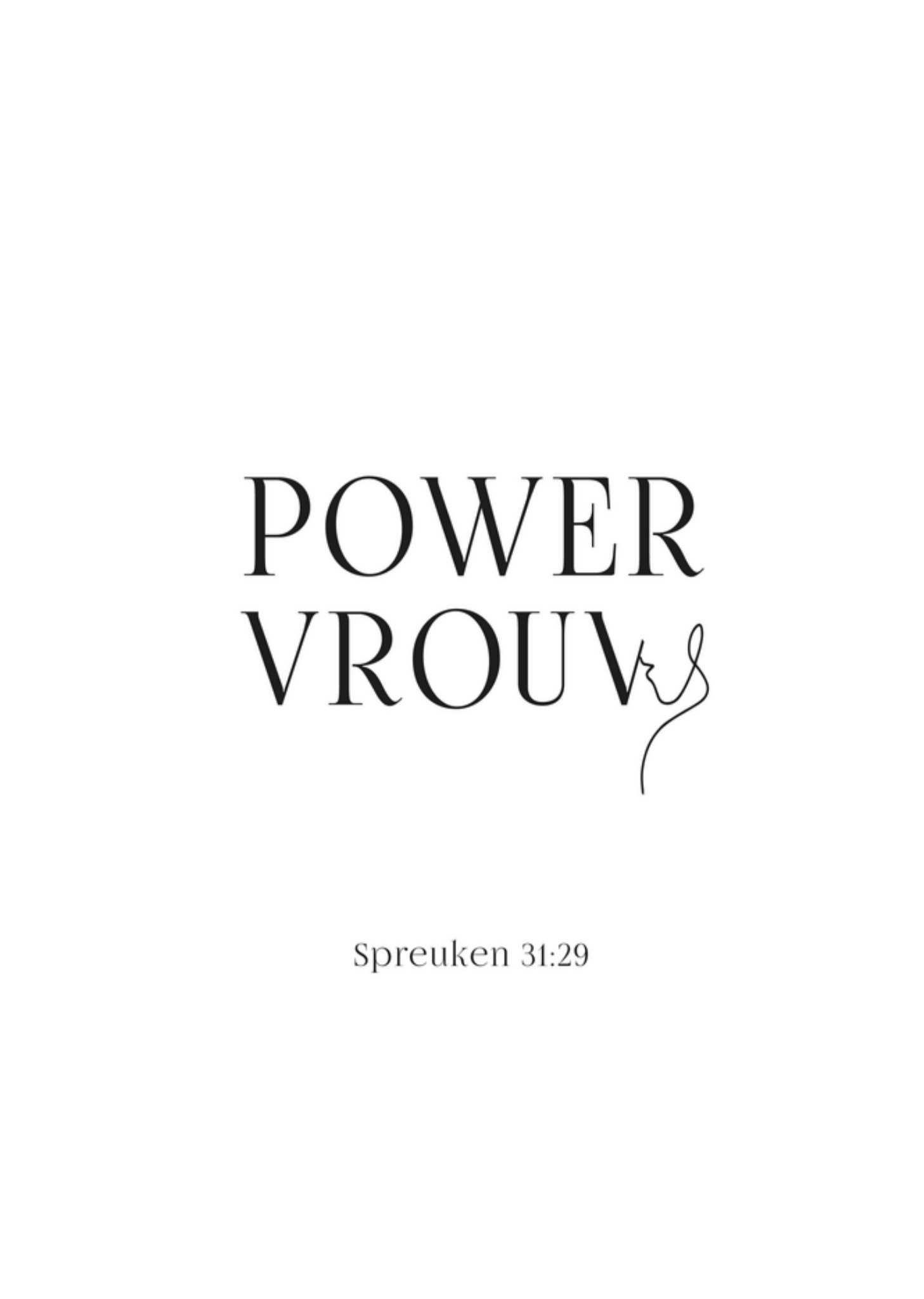 Dagelijkse Broodkruimels Geslaagdkaart Power vrouw Kaart Dageliijkse Broodkruimels