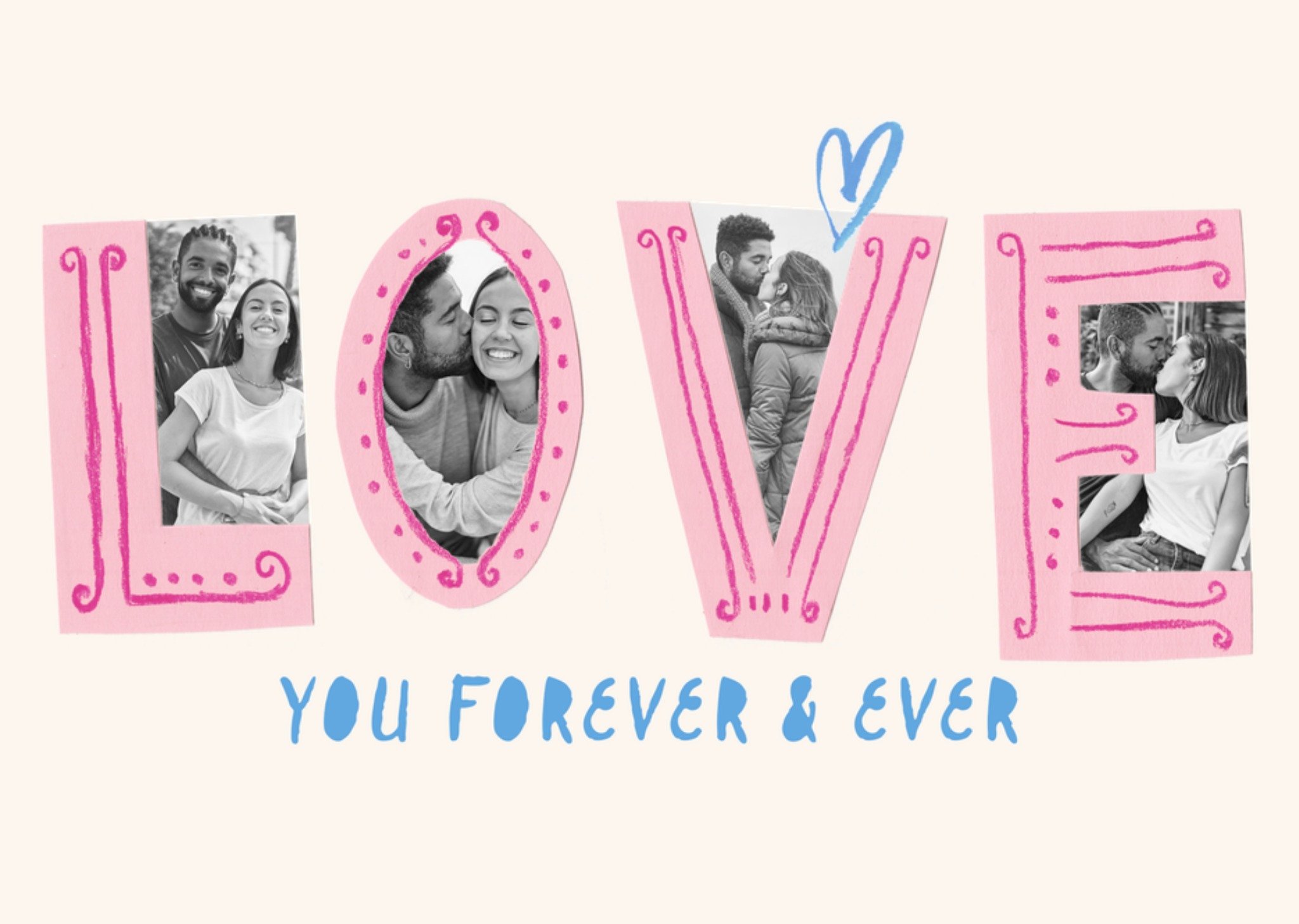 Greetz Valentijnskaart Love you forever Standard Card