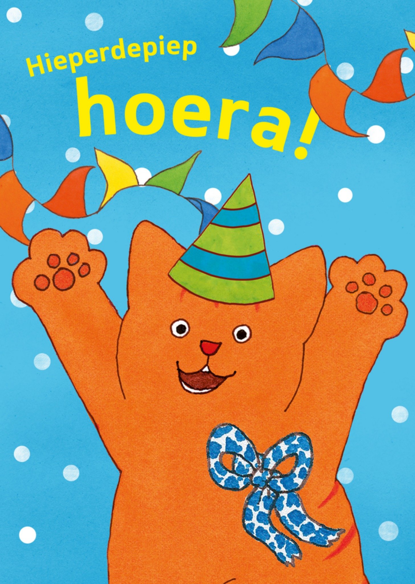 is jarig Kaart Dikkie Dik