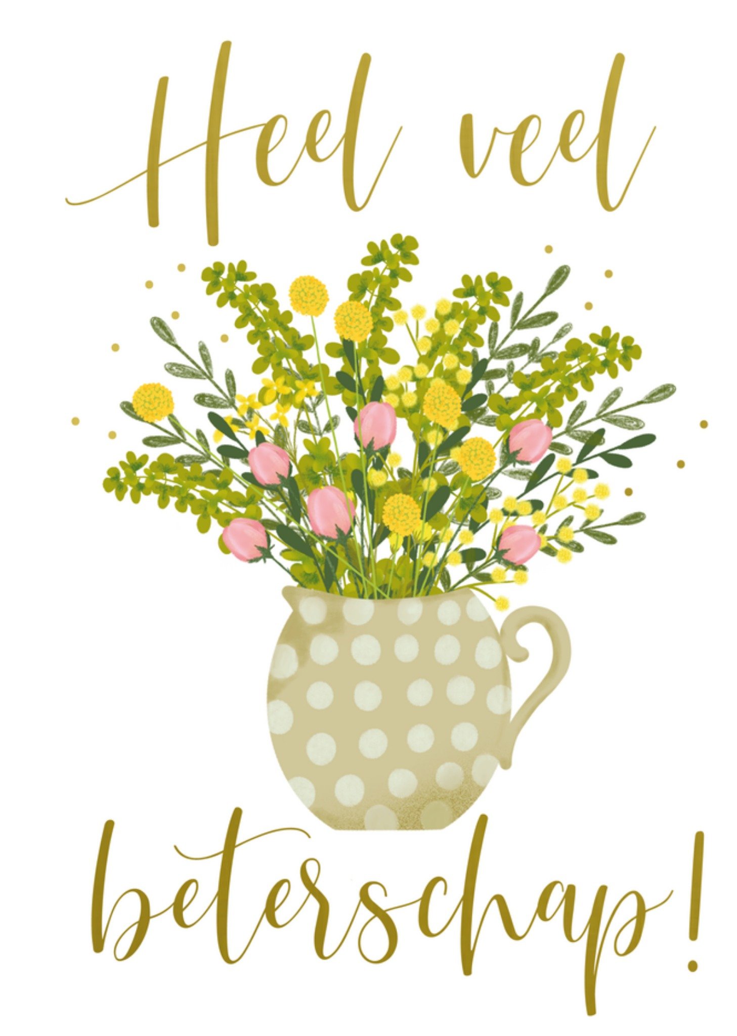 Beterschapskaart Heel veel beterschap! Kaart Tsjip