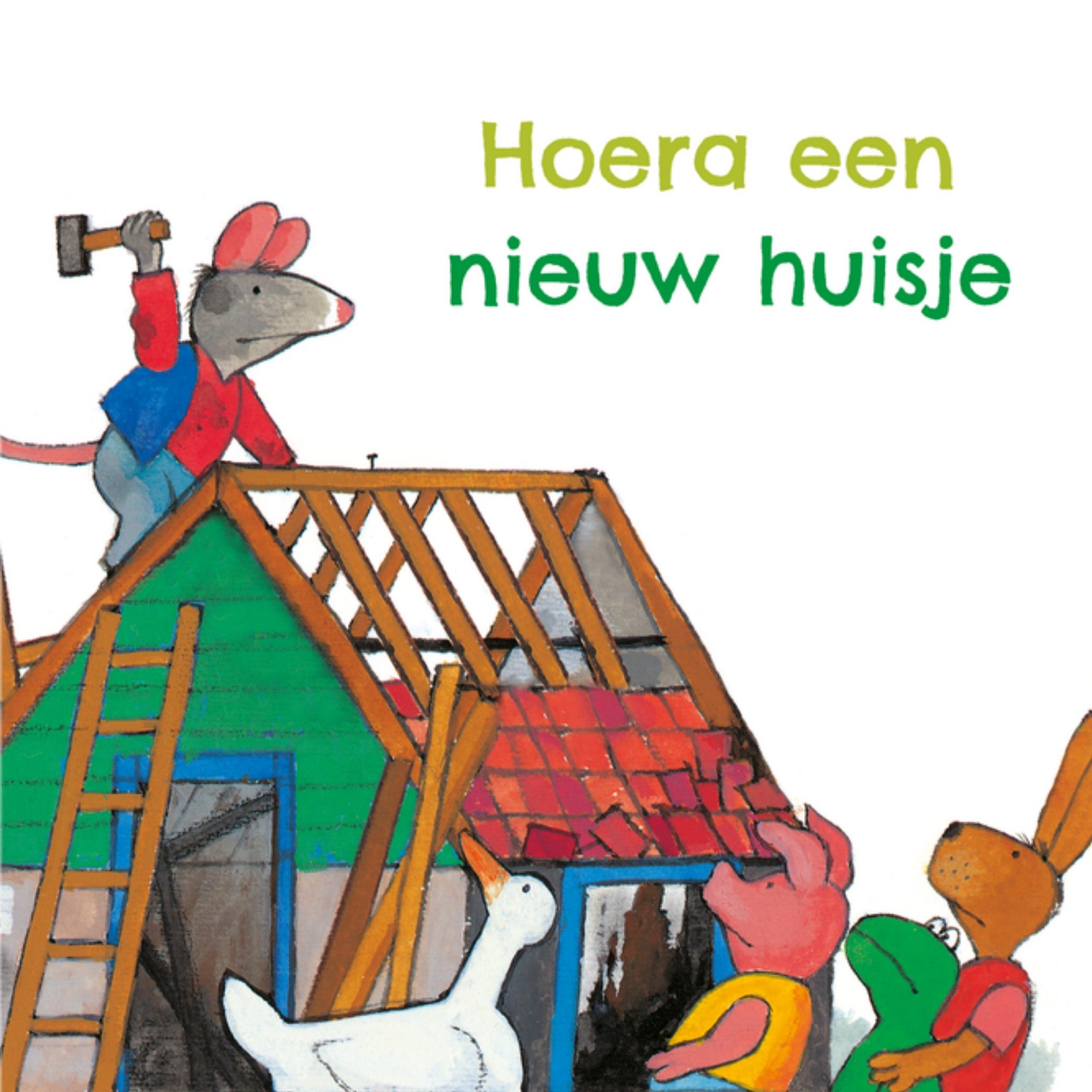 Nieuwe woning kaart Dieren Vierkante Kaart Kikker