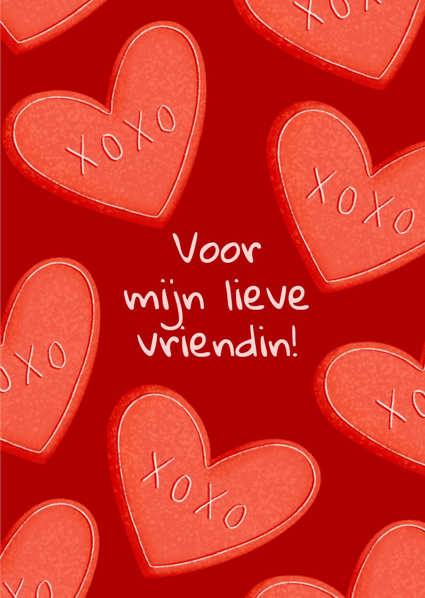 Valentijnskaart Hartjes Kaart Greetz