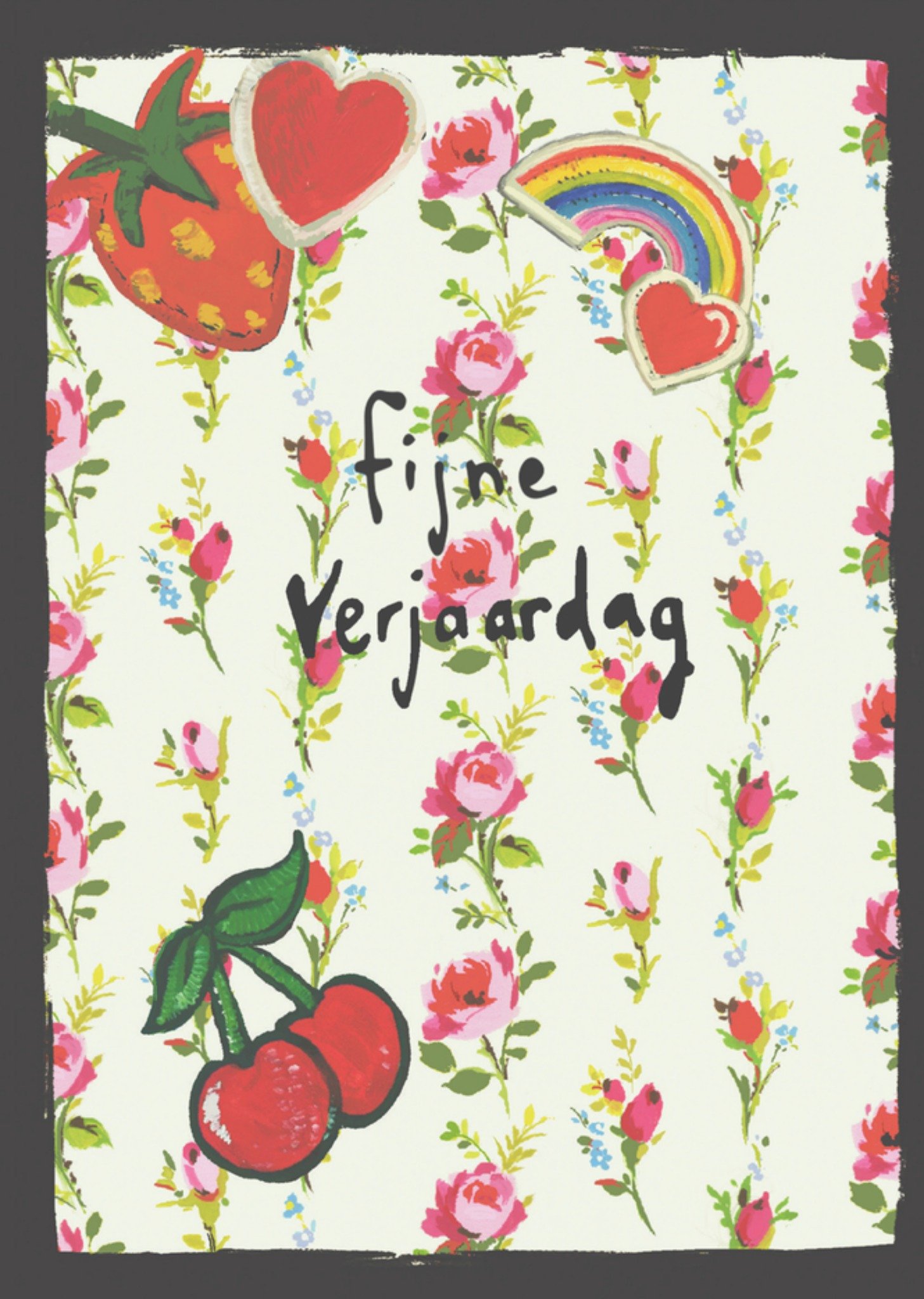 Sooshichacha Verjaardagskaart kersen Kaart Sooshichacha Limited