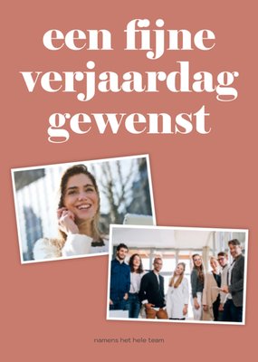 Greetz | Verjaardagskaart | Met foto