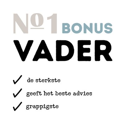 Greetz | Vaderdagkaart | bonusvader