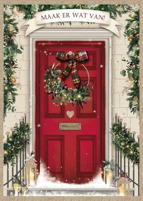 UK Greetings | Kerstkaart | deur