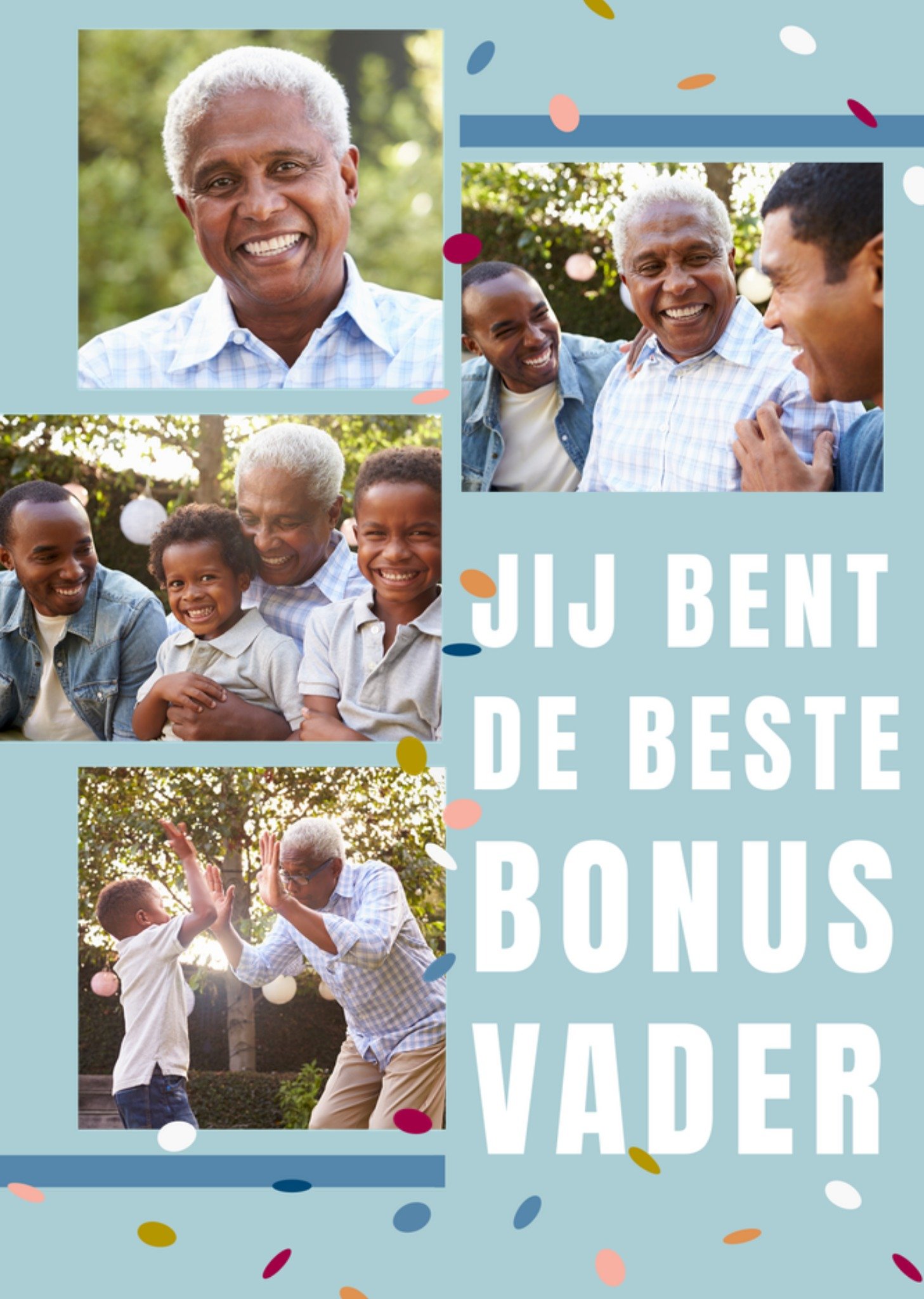 Greetz Vaderdagkaart Jij Bent De Beste Bonus Papa Standard Card