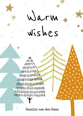 Greetz | Kerstkaart | Warm wishes