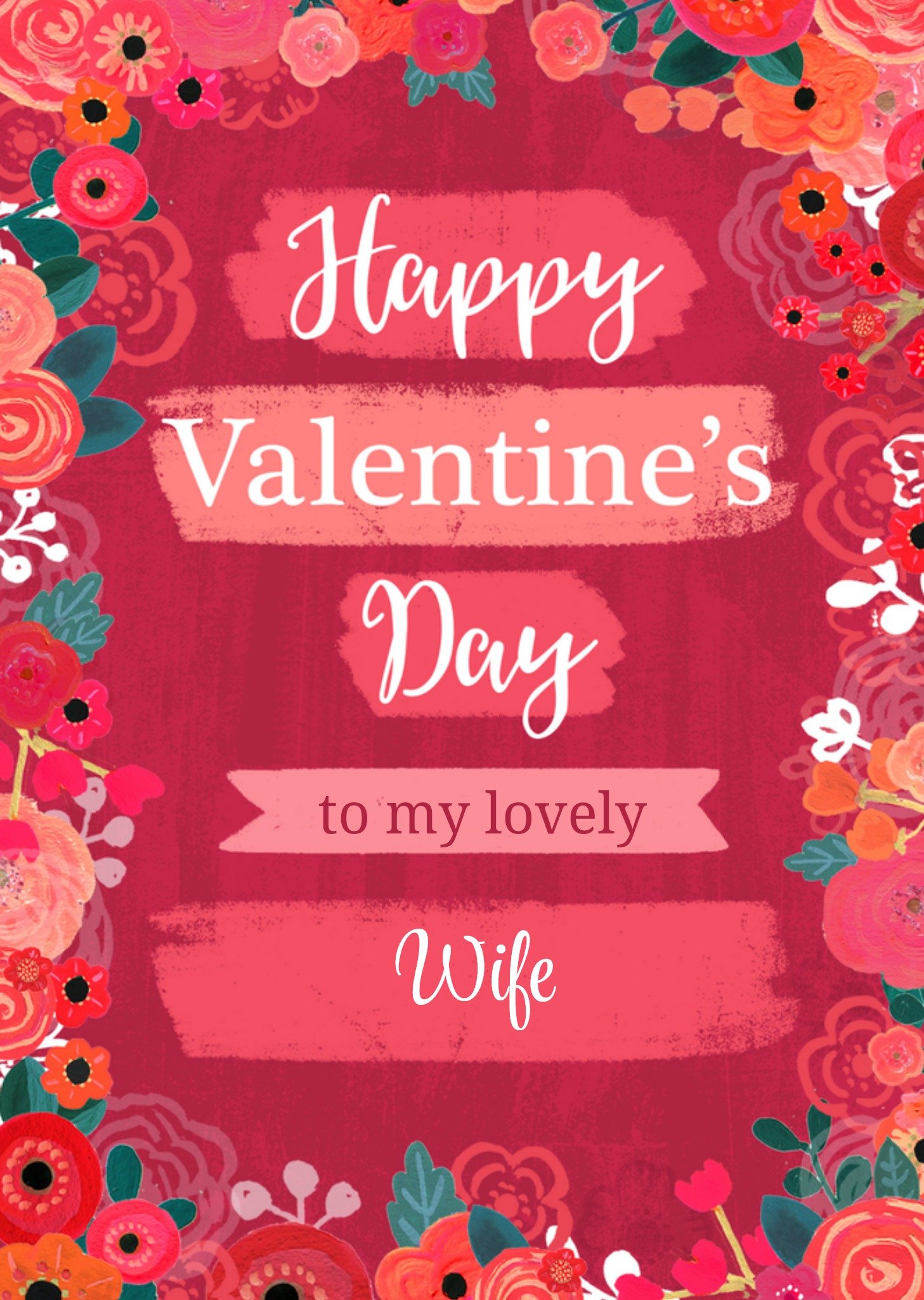 Greetz Valentijnskaart vrouw Standard Card