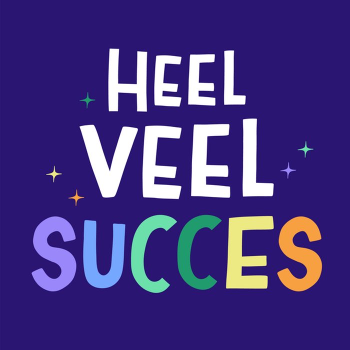 Greetz | Succes kaart | Tekst