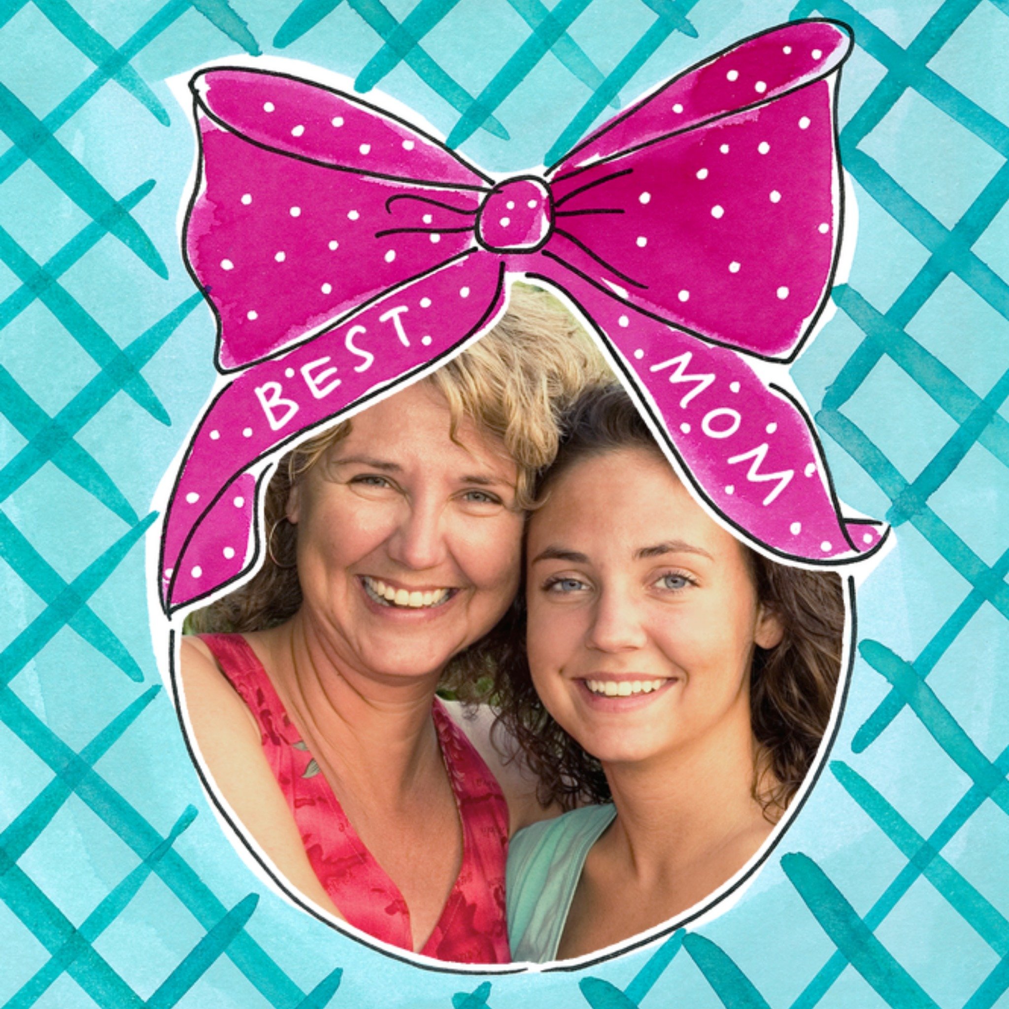 Moederdagkaart Best mom Blond Amsterdam