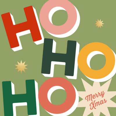 Greetz | Kerstkaart | hohoho