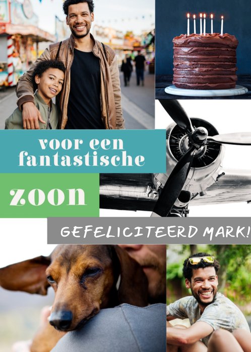 Greetz | Verjaardagskaart | fotokaart met naam