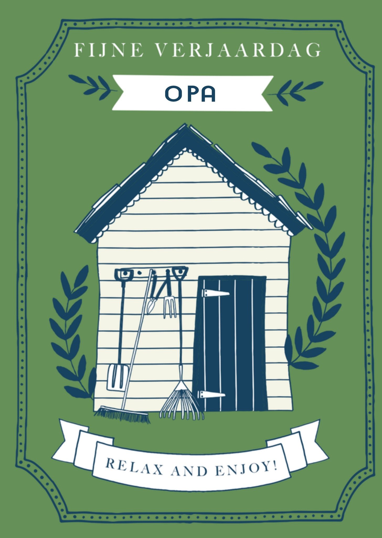 Greetz Verjaardag Opa Standard Card