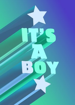 Greetz | Geboortekaart | it's a boy
