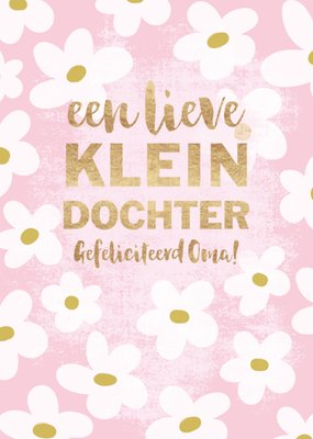 Tsjip | Geboortekaart | Kleindochter | Oma