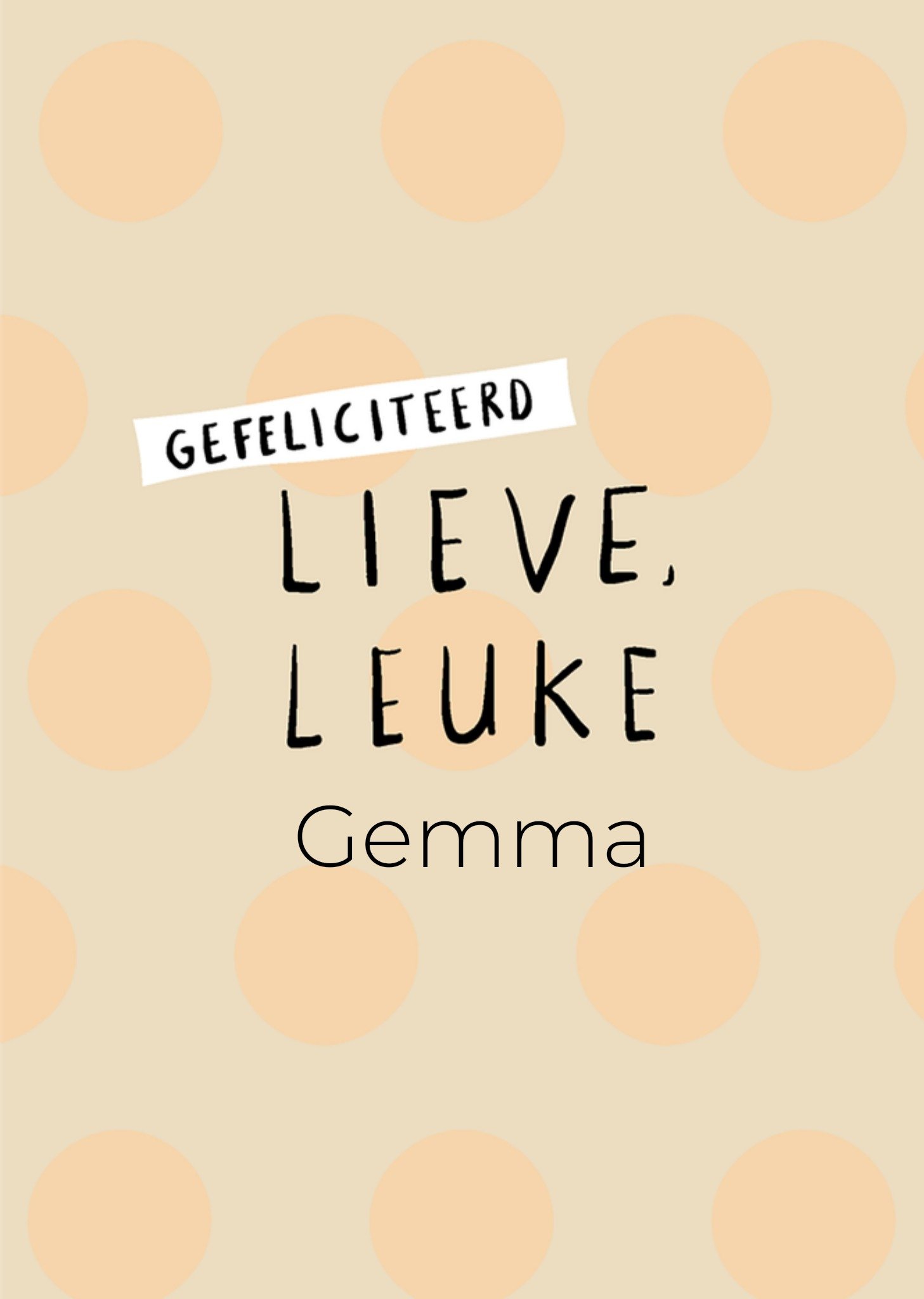 Dagelijkse Broodkruimels Verjaardagskaart Met naam Kaart Dagelijksebroodkruimels