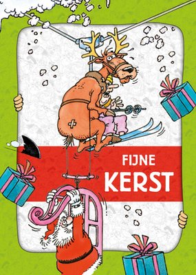 Jan van Haasteren | Kerstkaart | Fijne Kerst