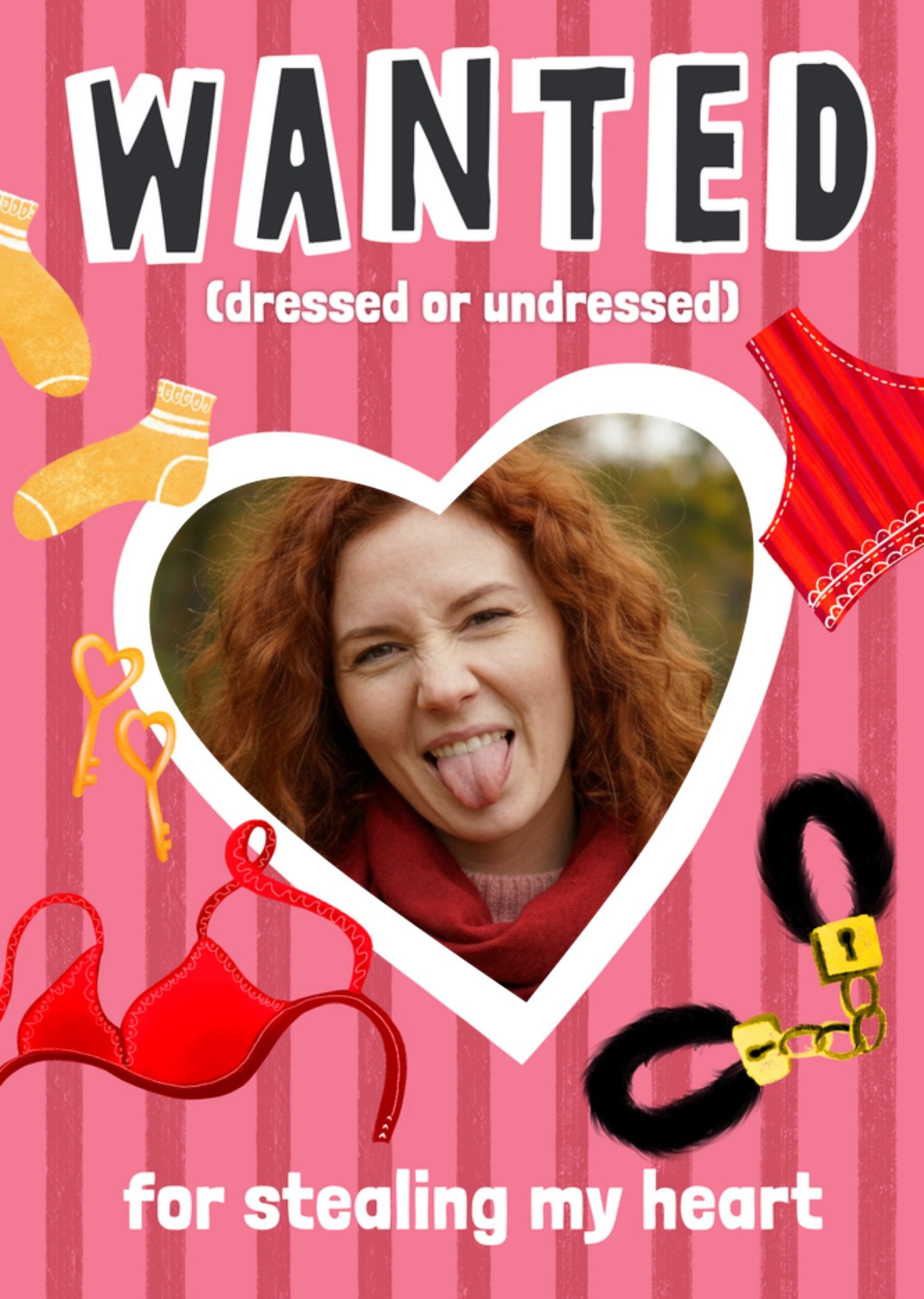 Patricia Hooning Valentijnskaart Wanted Kaart Fishuals