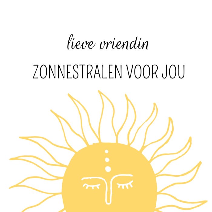 Greetz | Denken aan | Zonnestralen voor jou