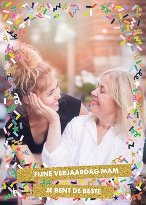 Greetz | Verjaardag | Mam | Confetti