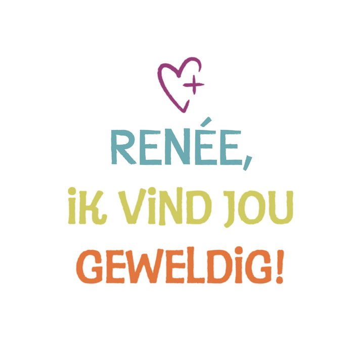 Greetz | Dag van de mantelzorg | met naam