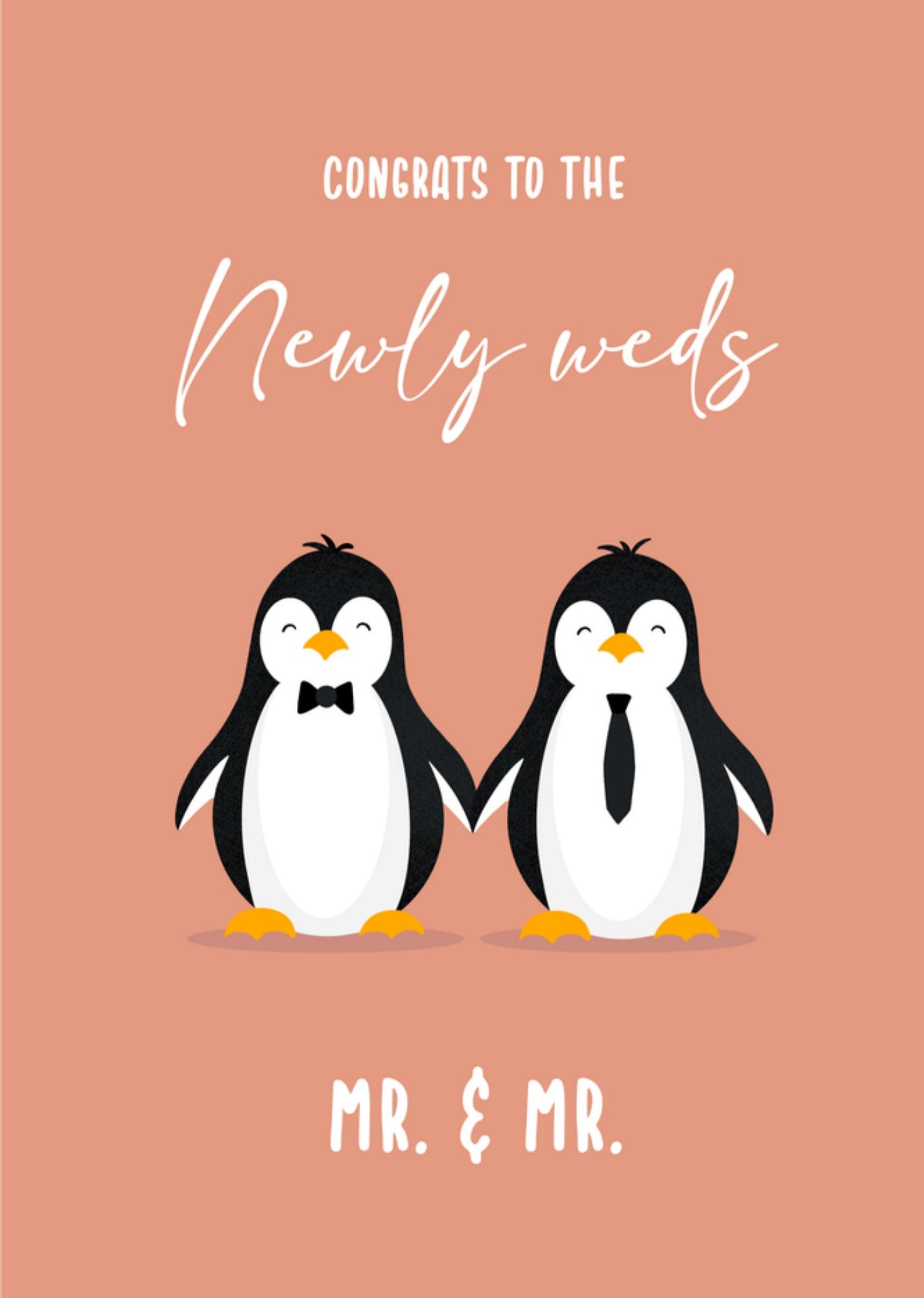 Greetz Huwelijkskaart Mr Mr Standard Card