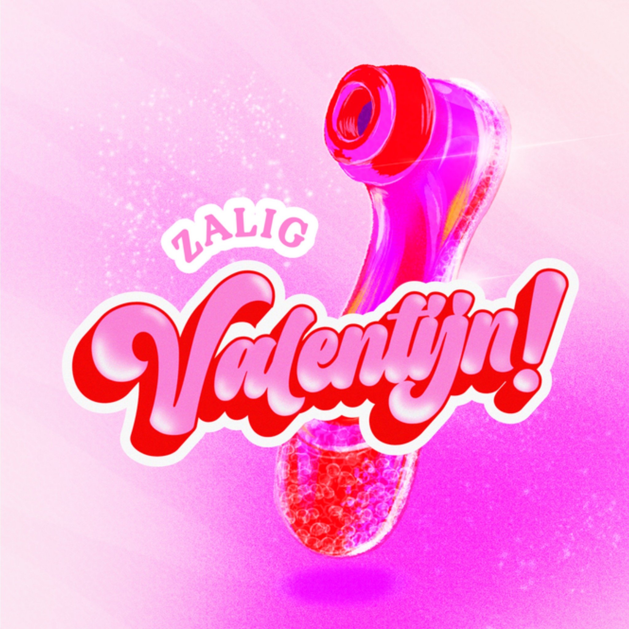 Valentijnskaart vibrator Vierkante Kaart Fred van Leer