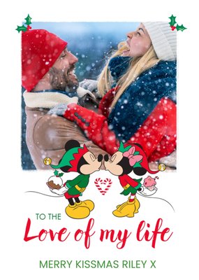 Disney | Kerstkaart | Mickey Mouse | Love of my life