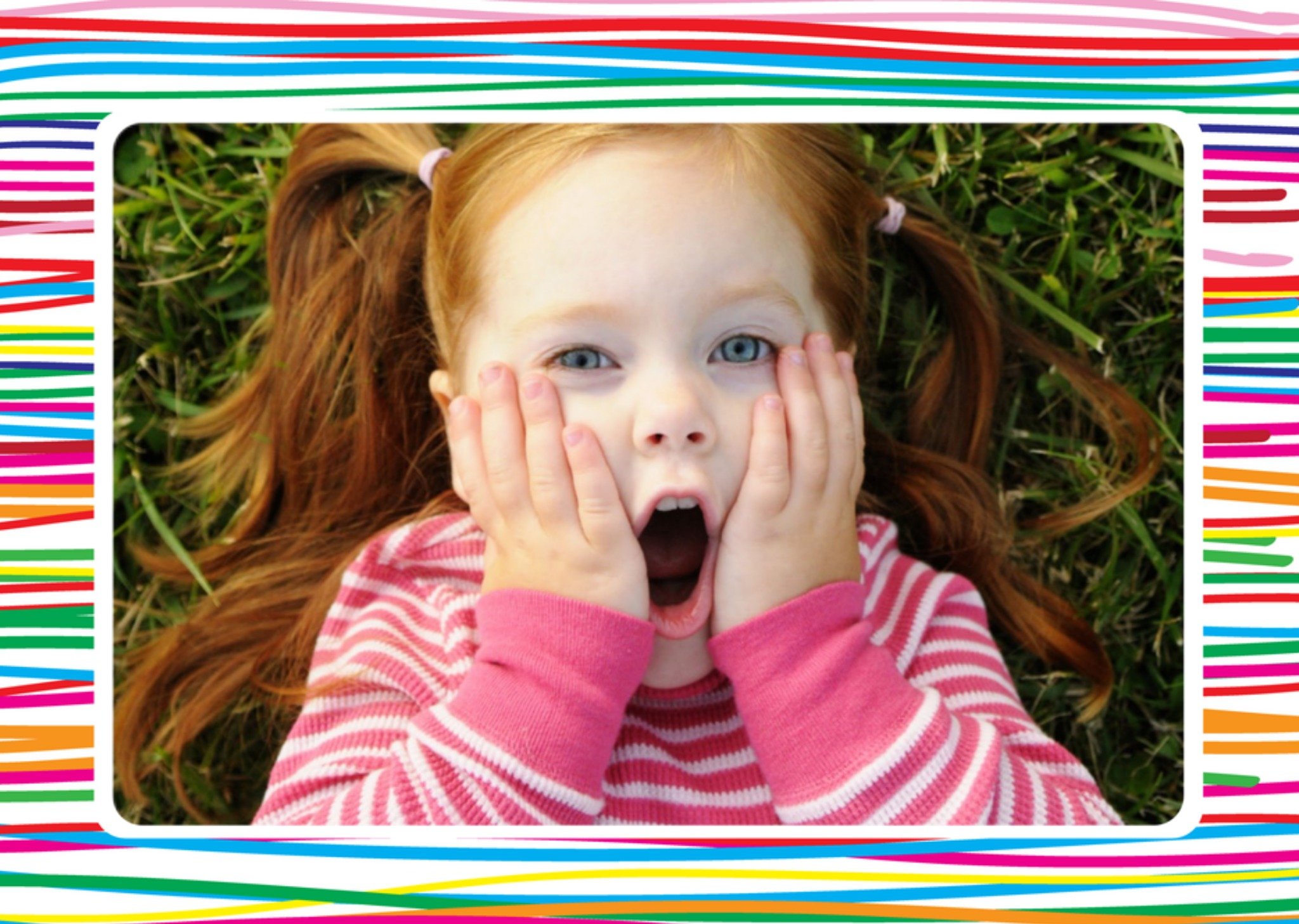 Moederdagkaart fotokaart kleurrijk Kaart Greetz