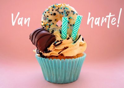 Photoflash | Verjaardagskaart | cupcake