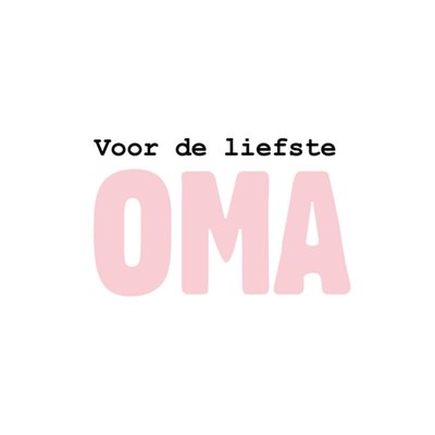 Greetz | Moederdagkaart | liefste oma